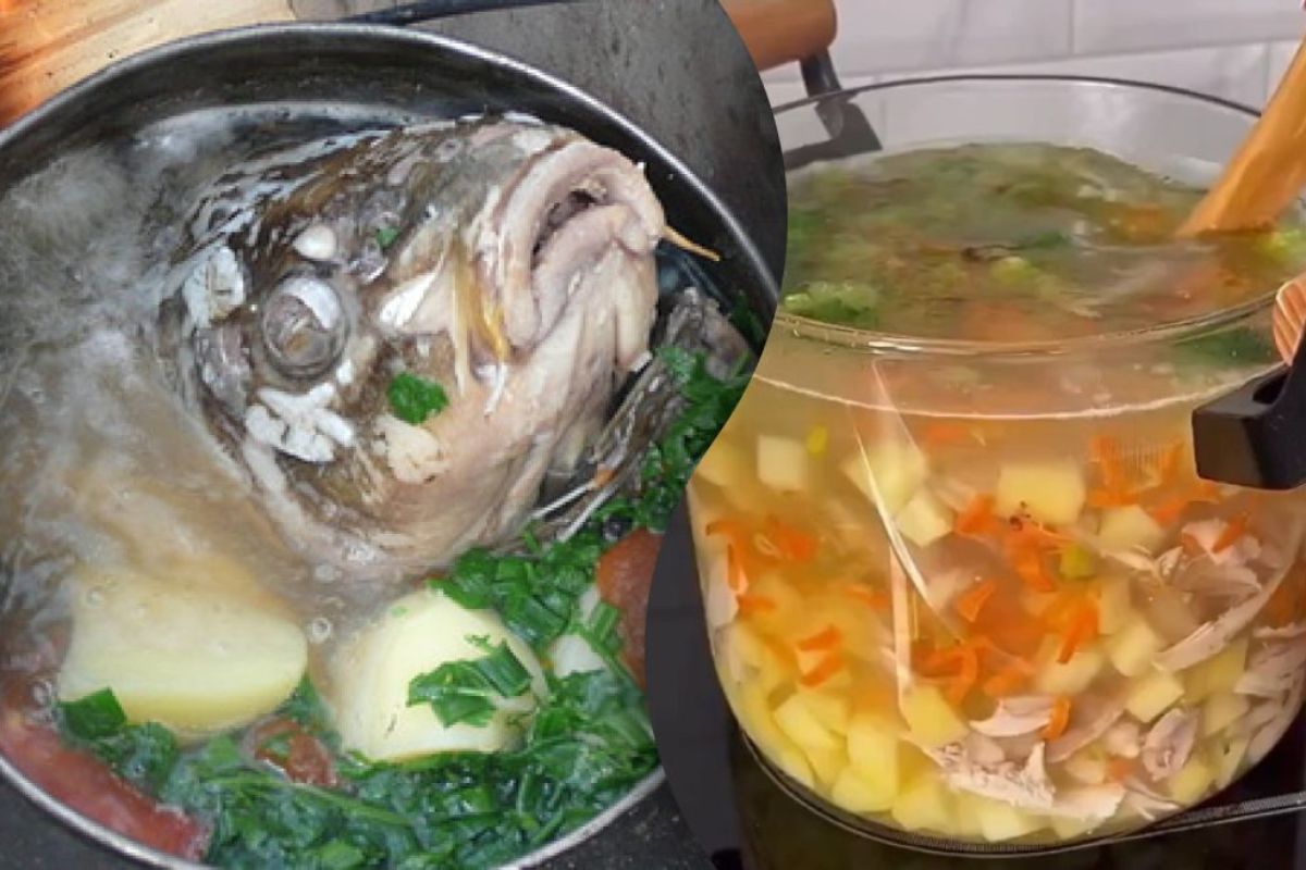 Як варити уху з голови риби
